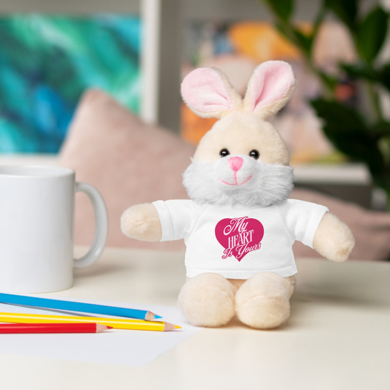 My Heart is Yours - Romantic Stuffed Animals with Tee