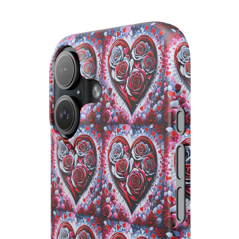 Rose Heart - Slim Phone Case