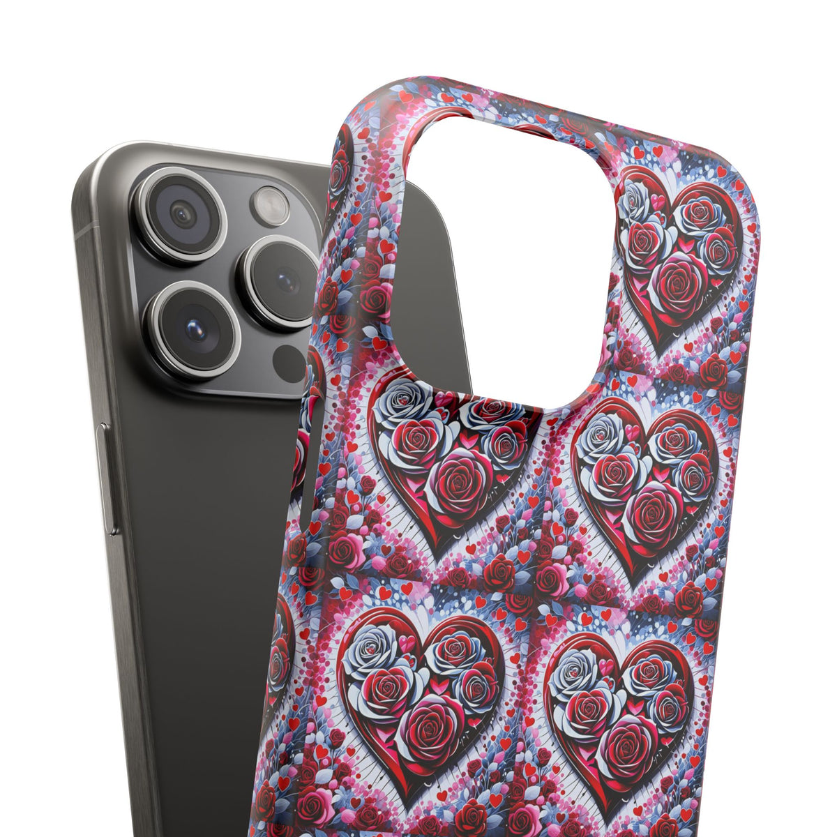 Rose Heart - Slim Phone Case