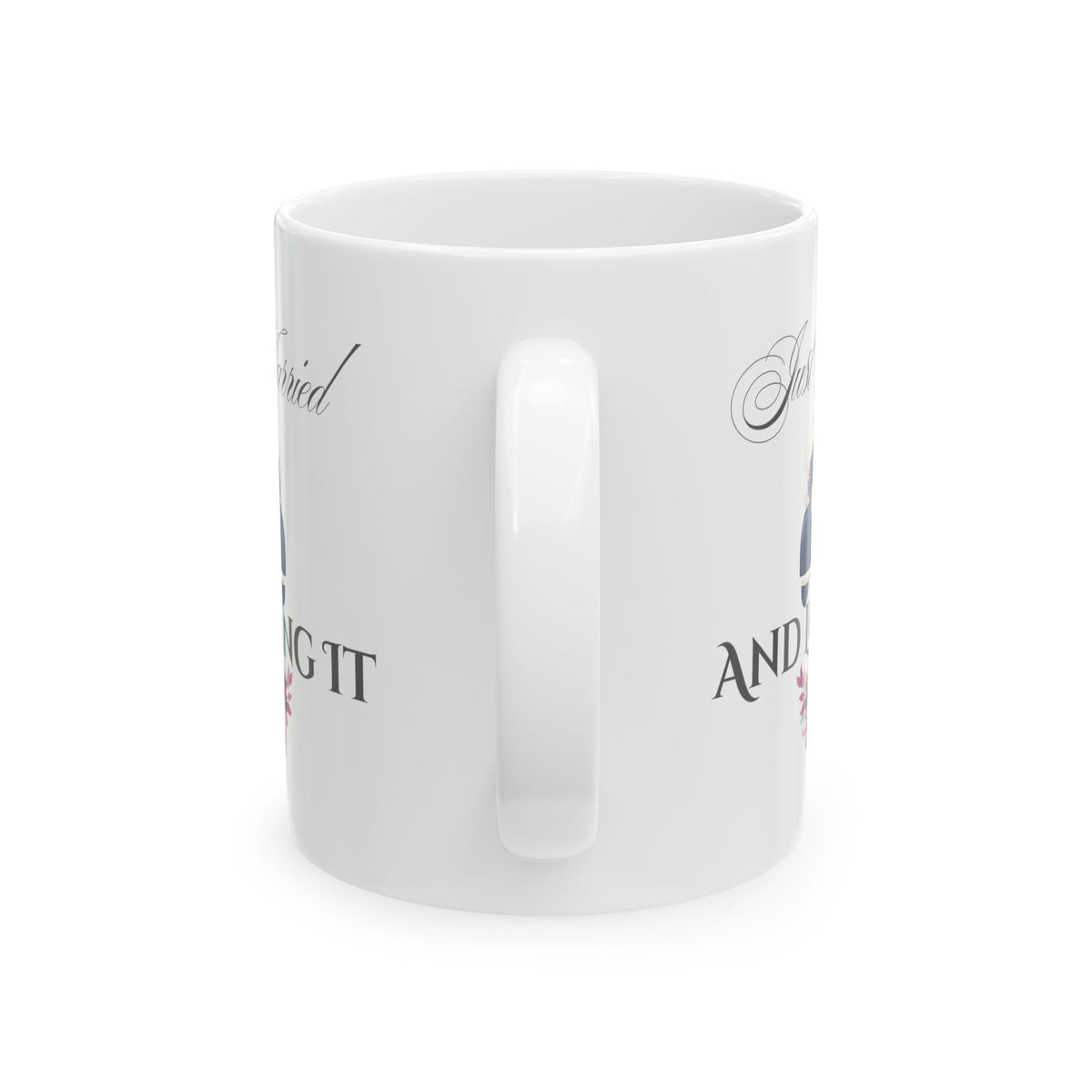 Just Married and Loving It - Romantic Wedding Coffee Mug