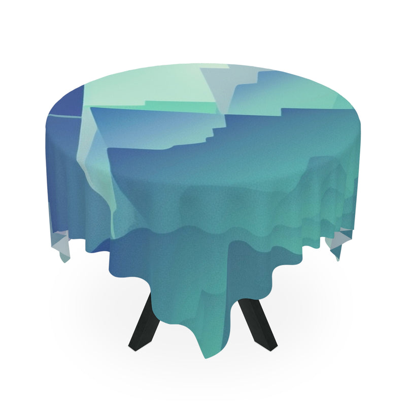 Abstract Mountain Tablecloth