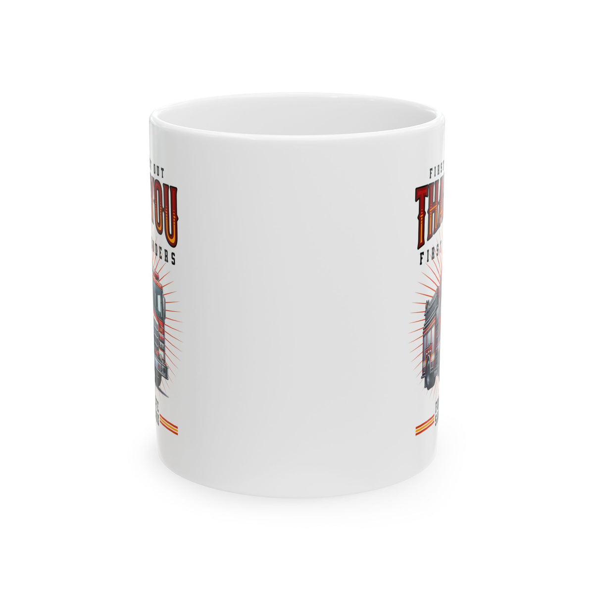 Thank You First Responders Coffee Mug