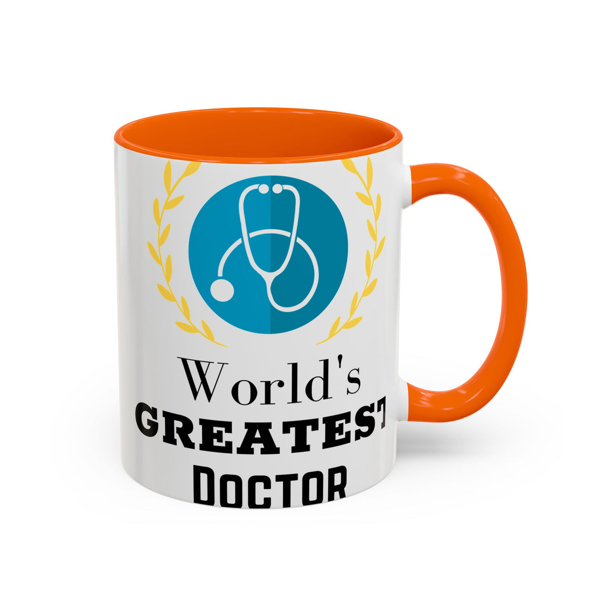 World's Greatest Doctor Accent Coffee Mug - Doctor Gift
