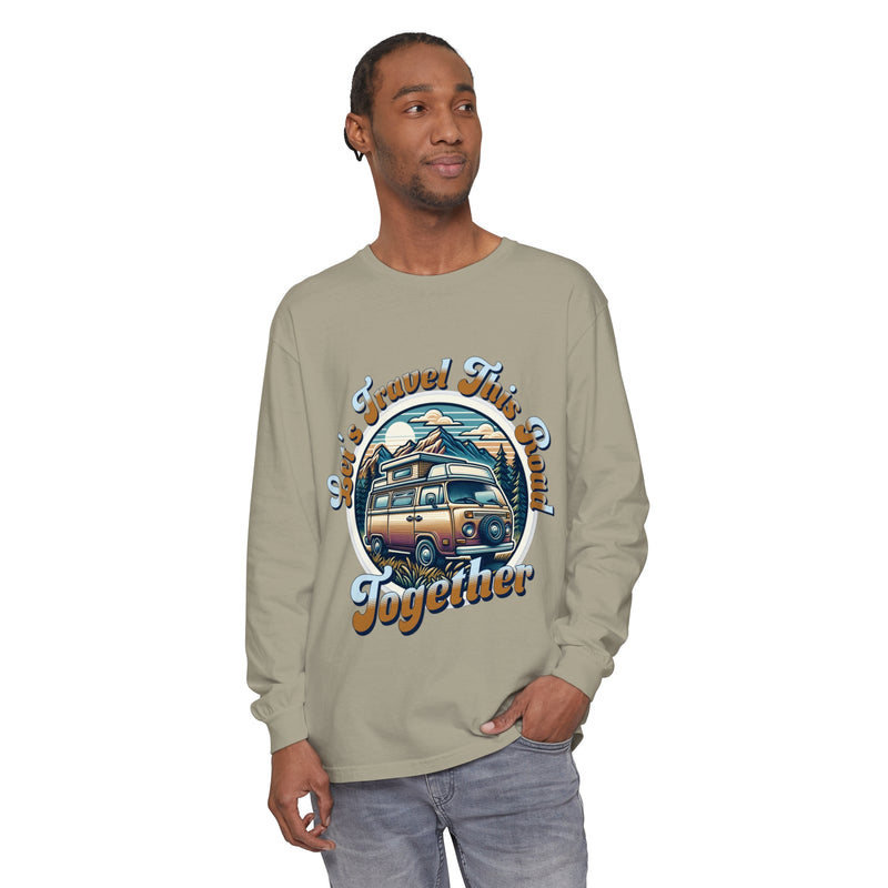 Let's Travel This Road Together - Romantic Long Sleeve T-Shirt