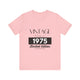Personalized Custom Year "Vintage Limited Edition" Birthday Unisex Jersey Short Sleeve Tee