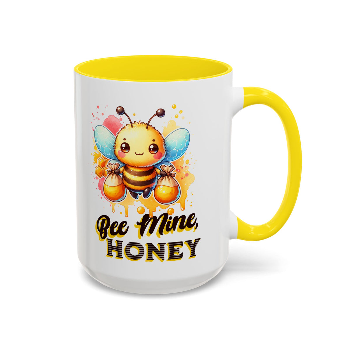Bee Mine, Honey - Romantic Coffee Mug (11, 15oz)