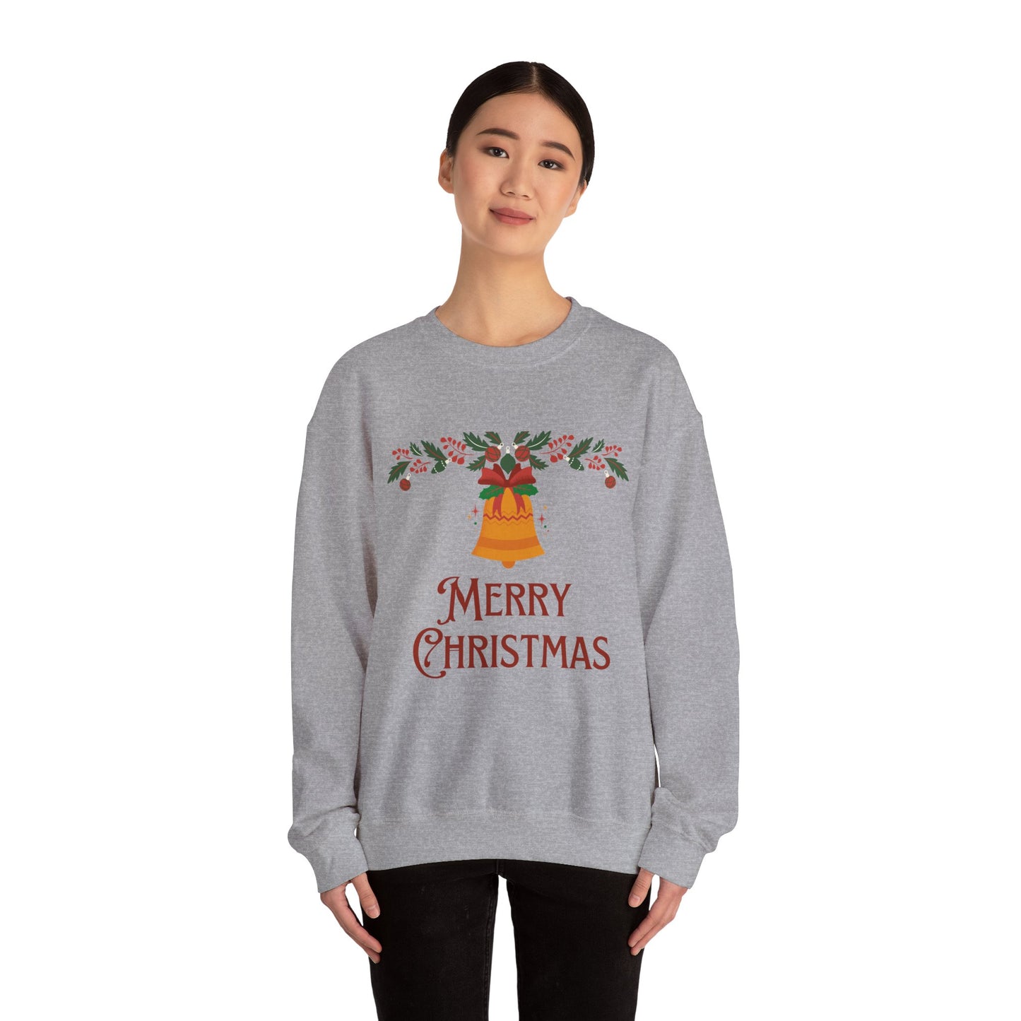 Merry Christmas Unisex Heavy Blend™ Crewneck Sweatshirt