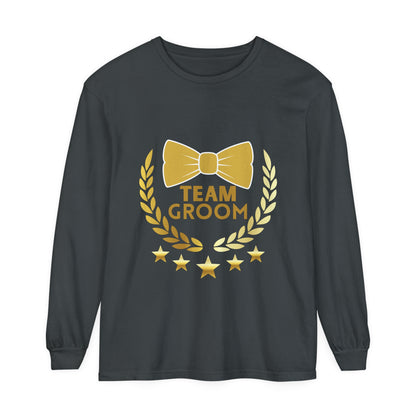 Team Groom - Wedding Long Sleeve T-Shirt