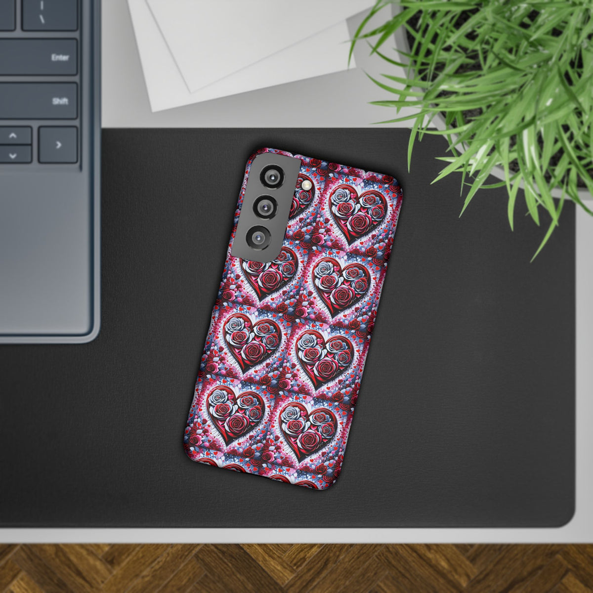 Rose Heart - Slim Phone Case