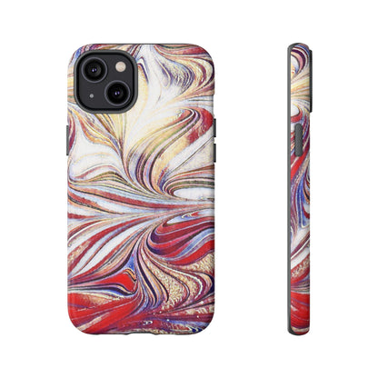 Abstract Acrylic Swirl Tough Cases