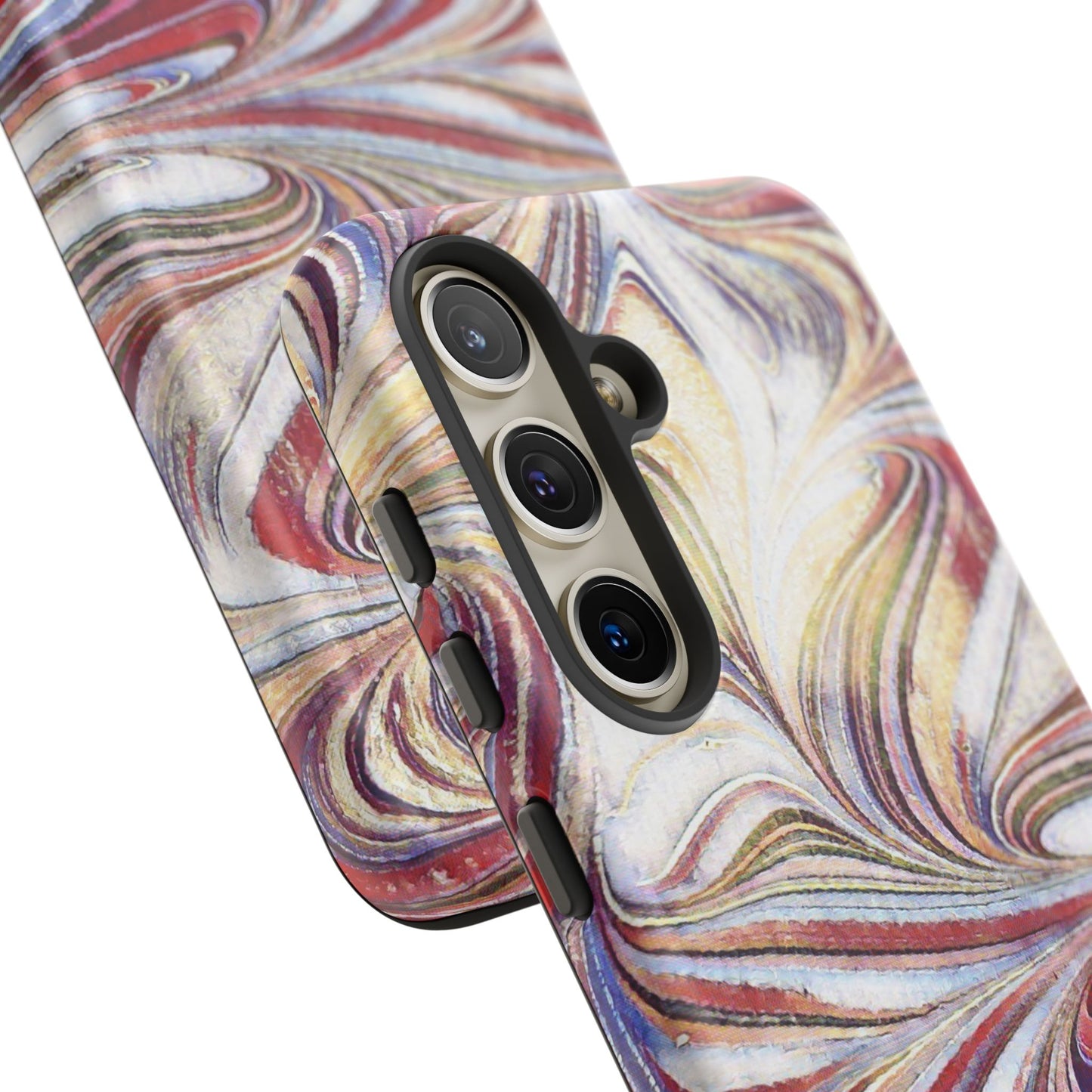 Abstract Acrylic Swirl Tough Cases