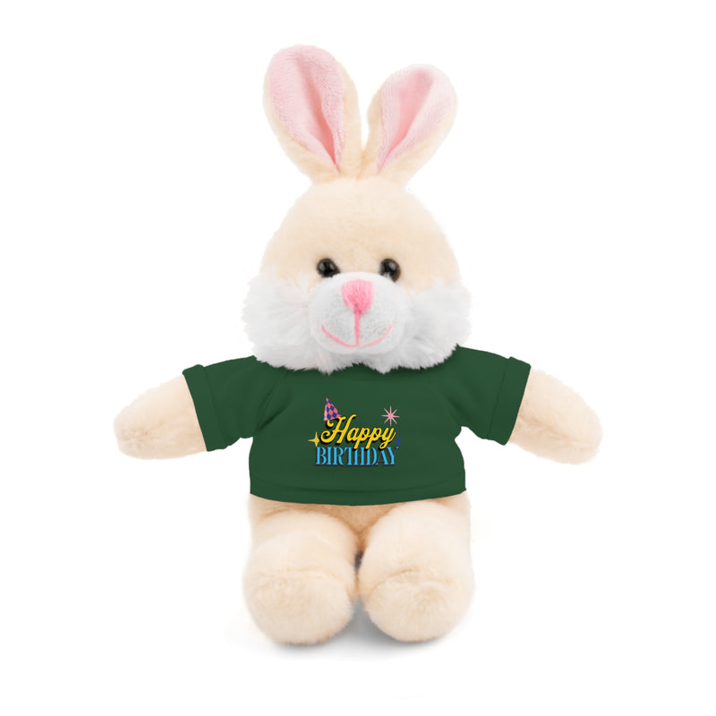 Happy Birthday -  Stuffed Animals with Tee