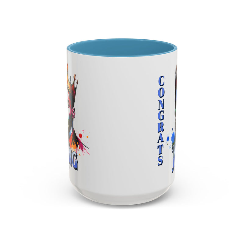 Congrats King Accent Coffee Mug (11, 15oz)