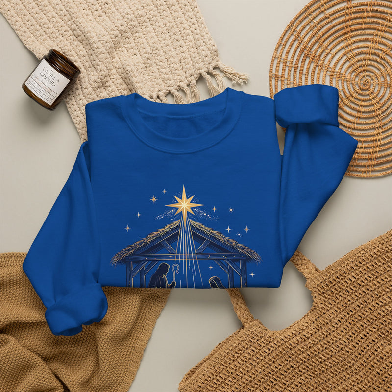 Oh Holy Night Nativity Christmas Sweatshirt