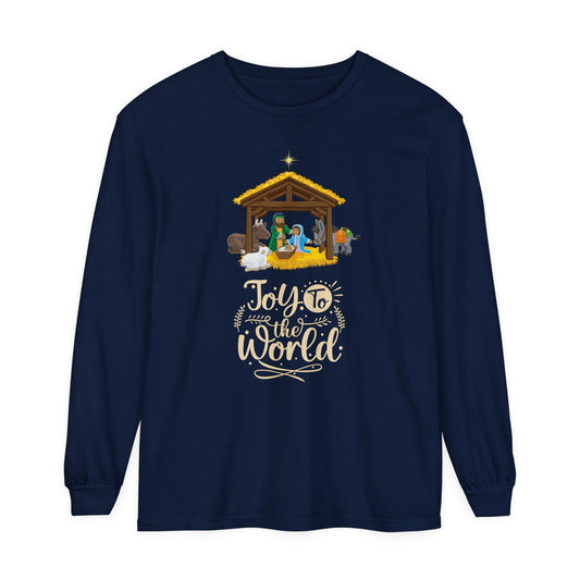 Joy to The World - Christmas Long Sleeve T-Shirt