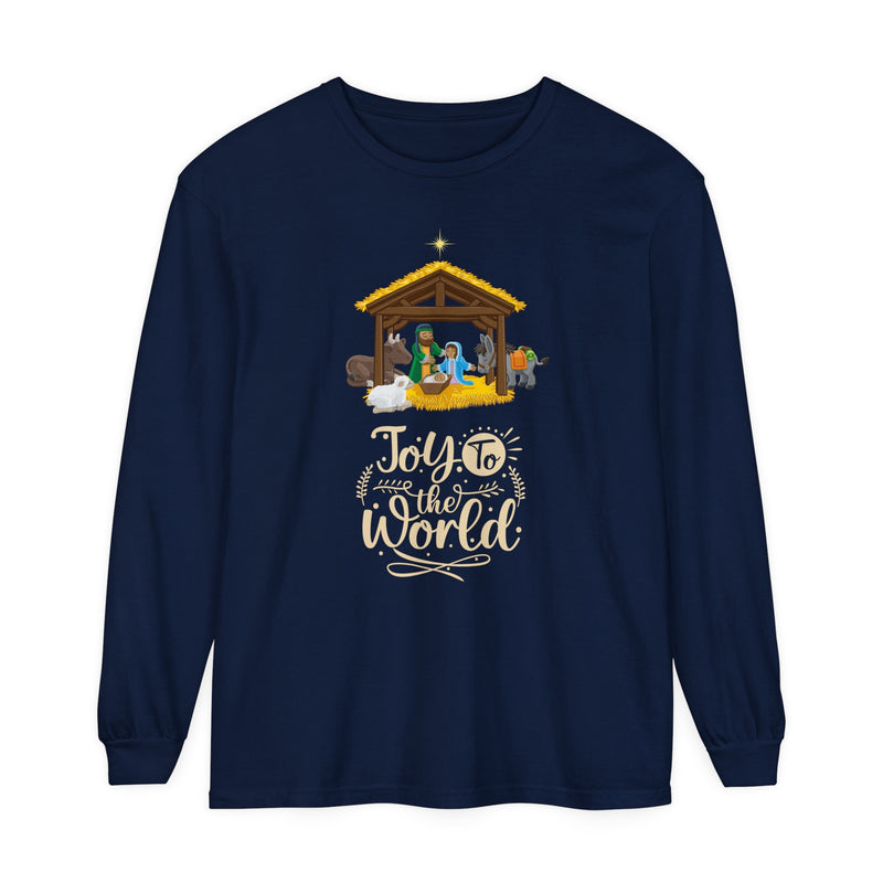Joy to The World - Christmas Long Sleeve T-Shirt