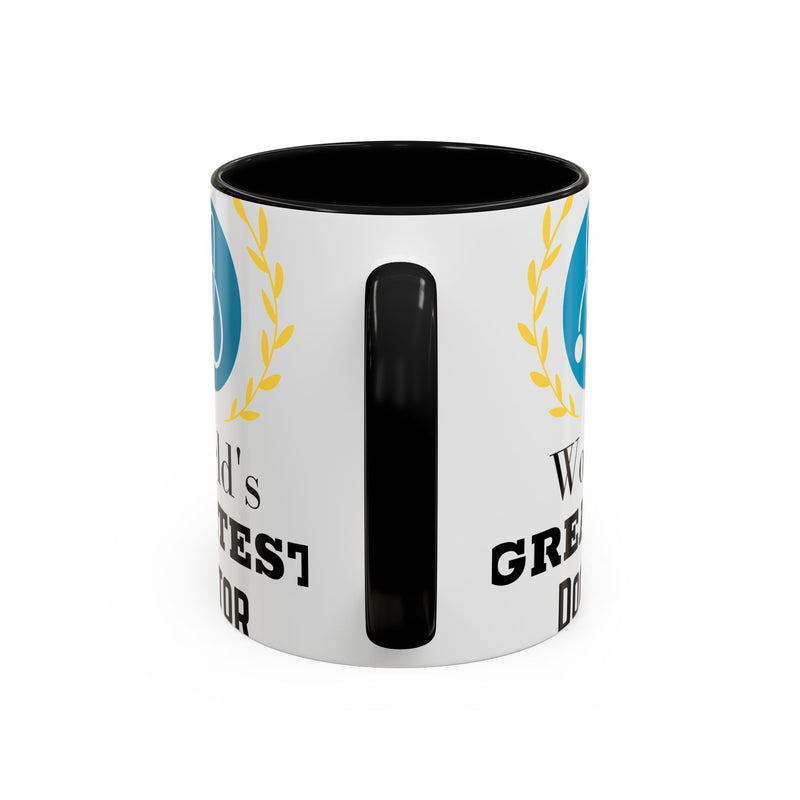 World's Greatest Doctor Accent Coffee Mug - Doctor Gift