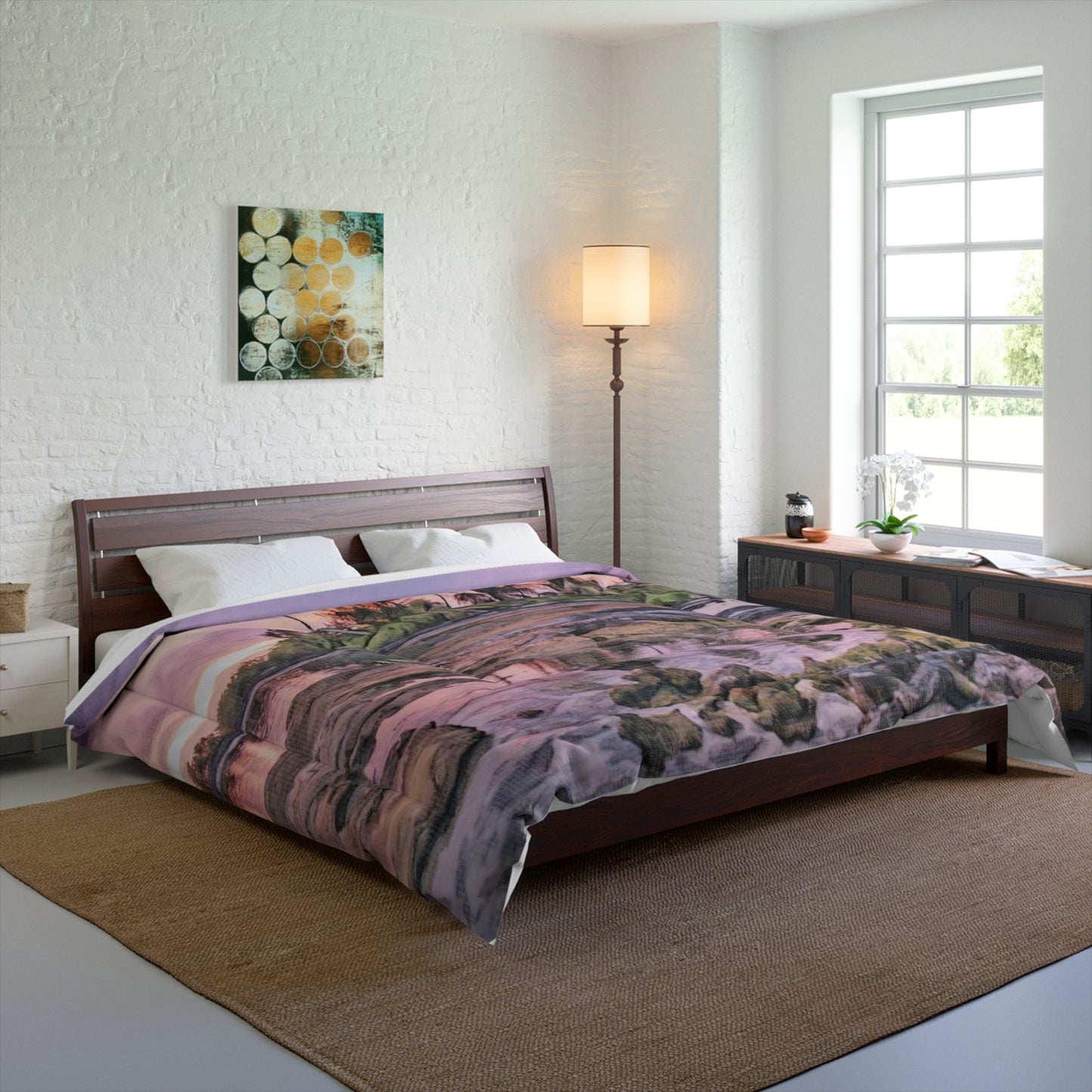 Tropical Landscape Comforter