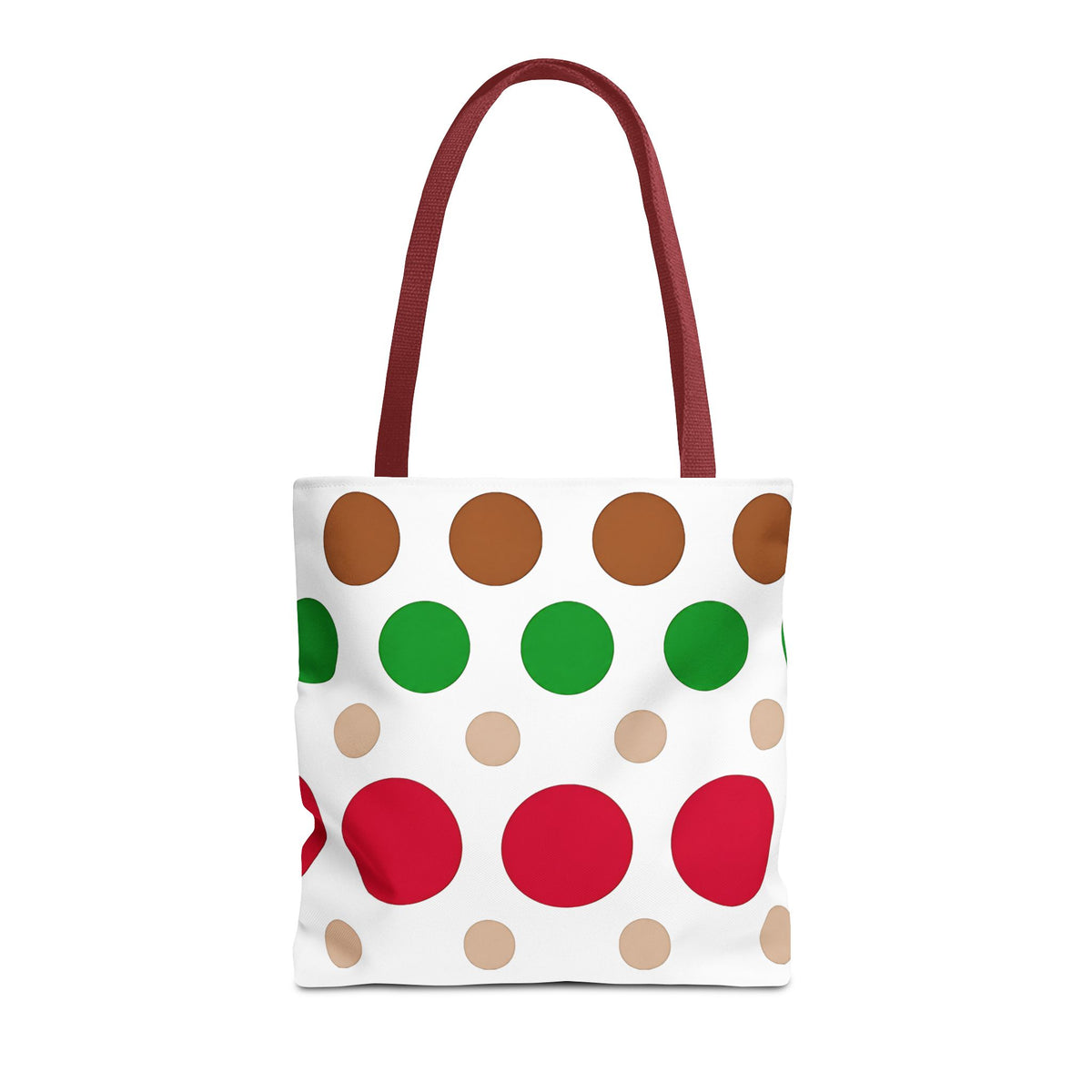 Colorful Polka Dot Tote Bag