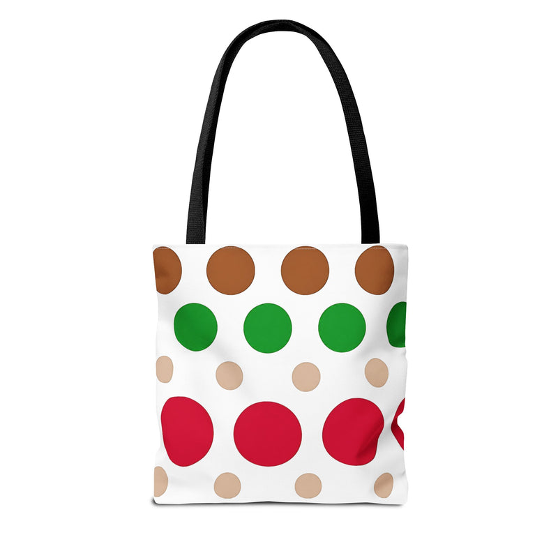 Colorful Polka Dot Tote Bag