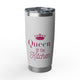 Queen of the Kitchen Tumbler 20oz - Funny Cooking Gift for Her