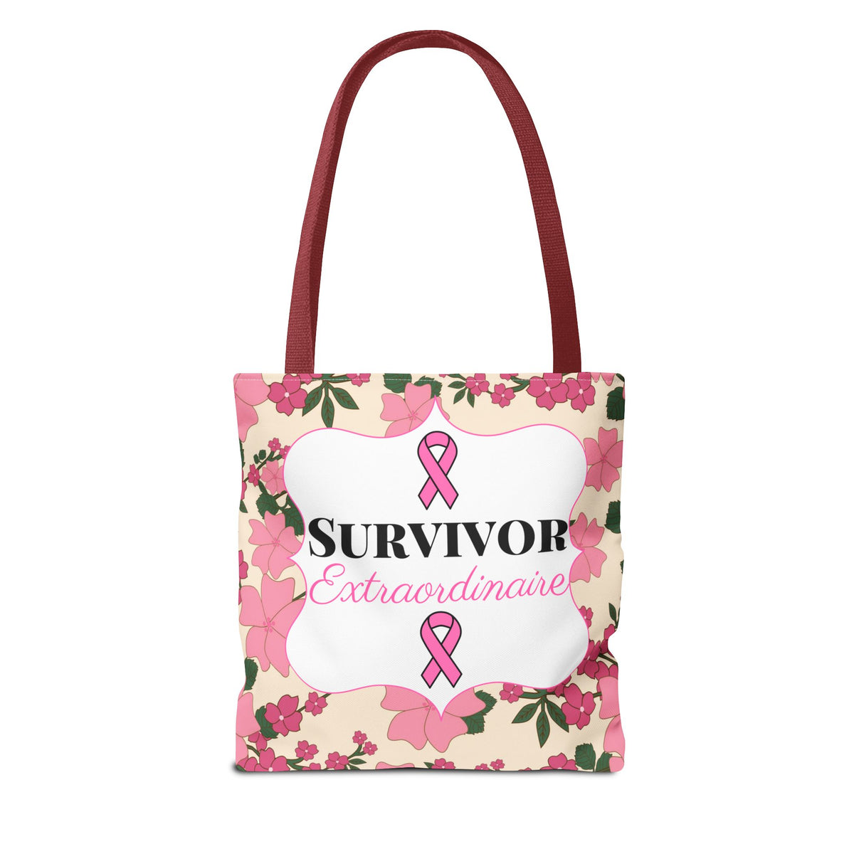 Survivor Extraordinaire - Breast Cancer Survivor Tote Bag