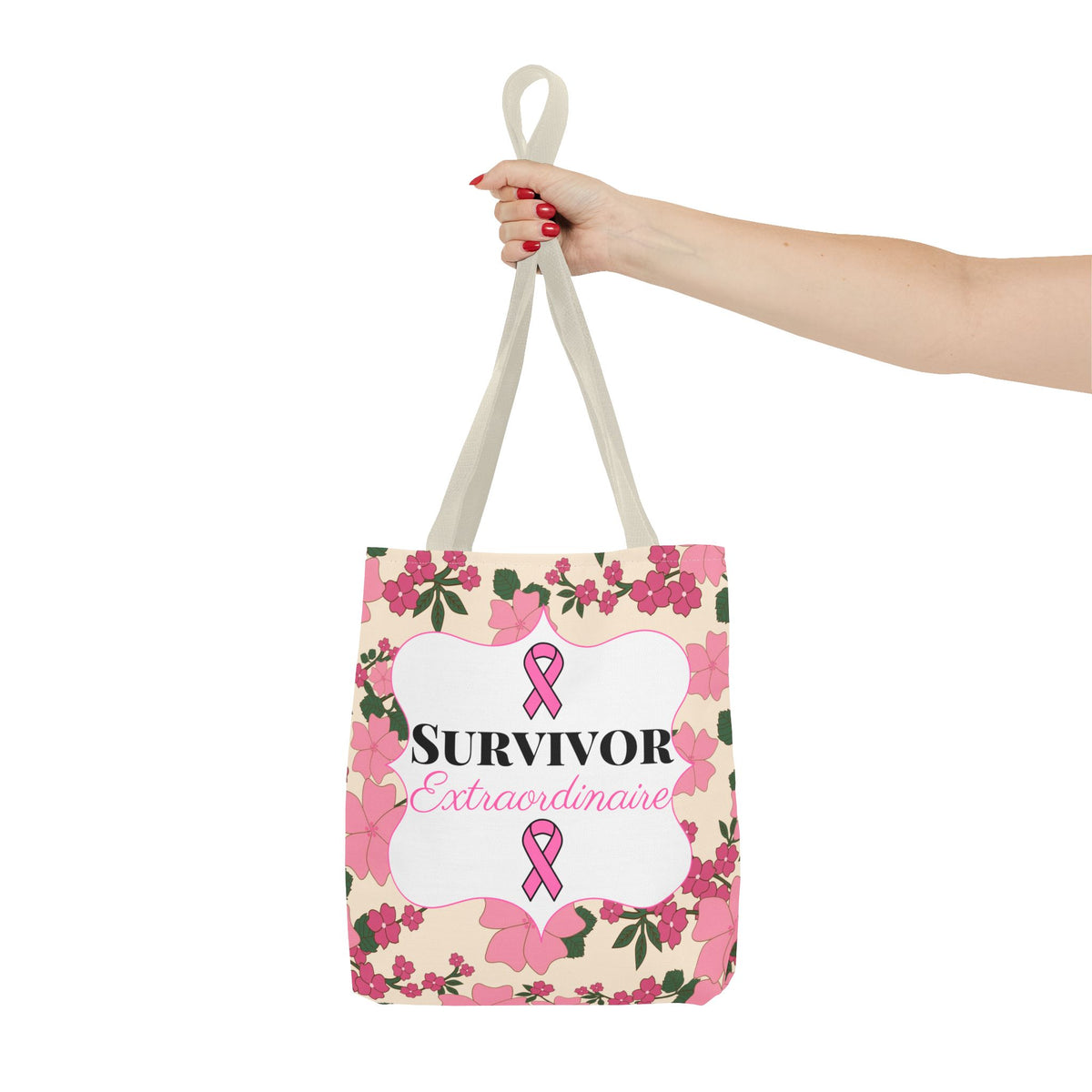 Survivor Extraordinaire - Breast Cancer Survivor Tote Bag