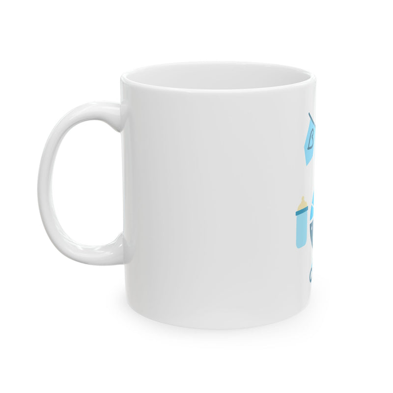 BOY New Baby Mug 11oz - Baby Shower Gift for New Parents