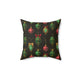 Christmas Ornament Square Pillow