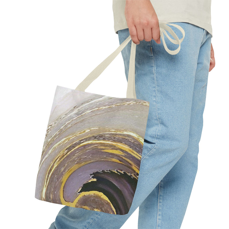Marble Swirl Tote Bag (AOP)