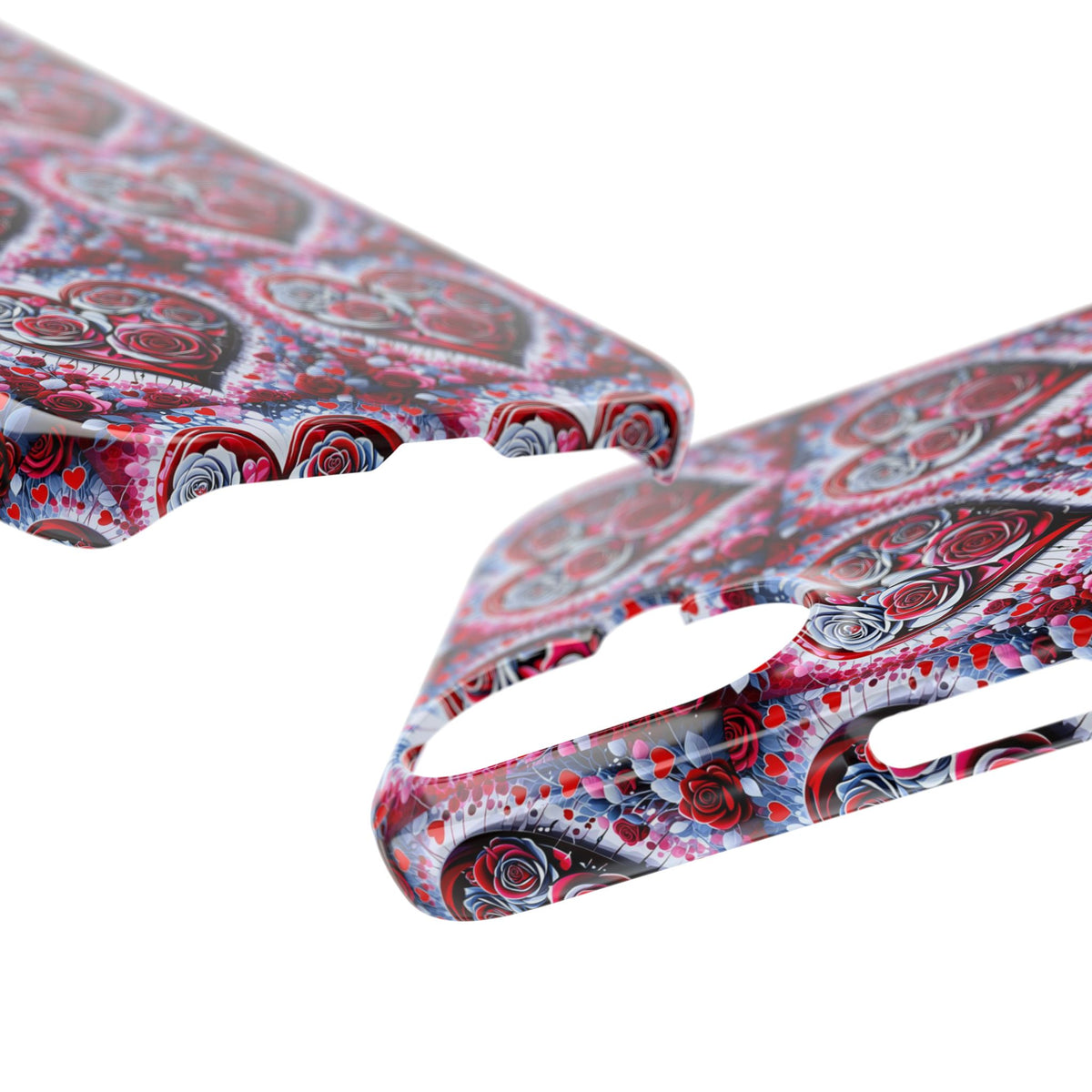 Rose Heart - Slim Phone Case