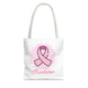 Breast Cancer Survivor Tote Bag – Pink Ribbon Survivor AOP Tote