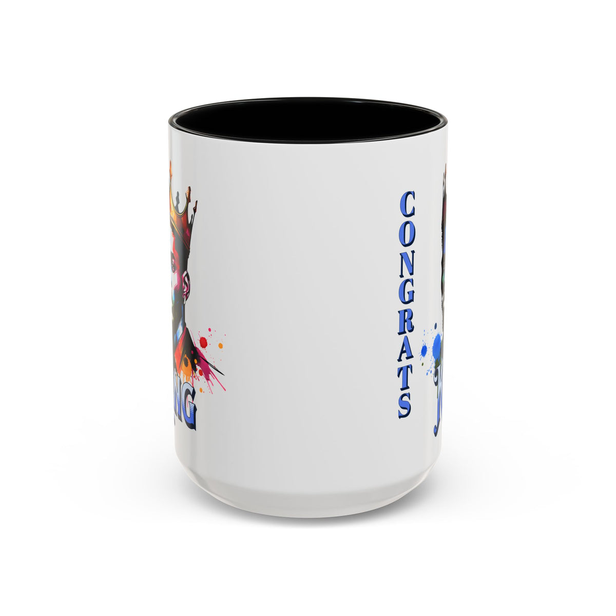 Congrats King Accent Coffee Mug (11, 15oz)