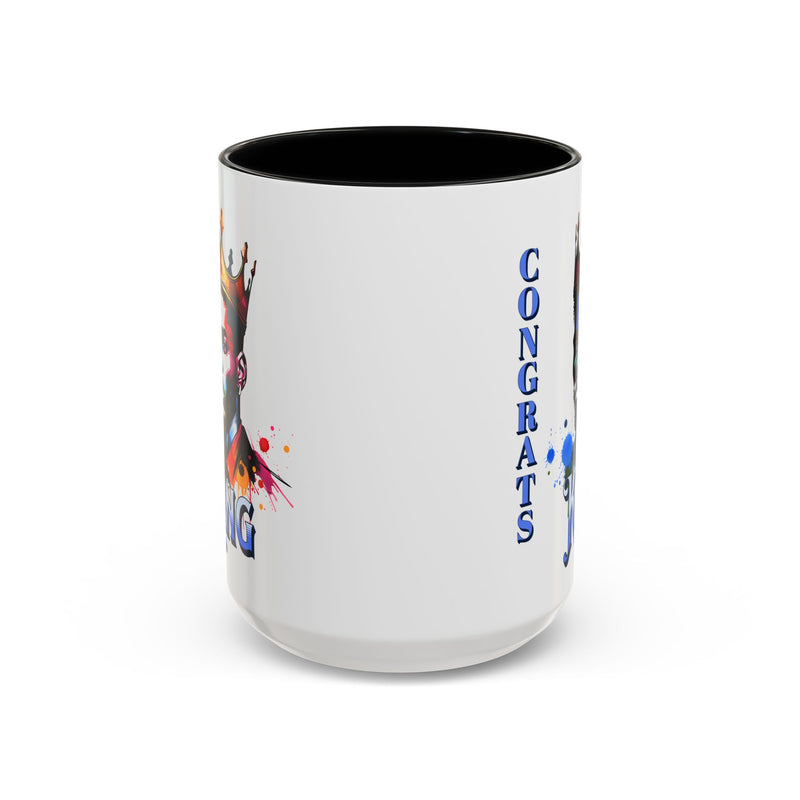 Congrats King Accent Coffee Mug (11, 15oz)