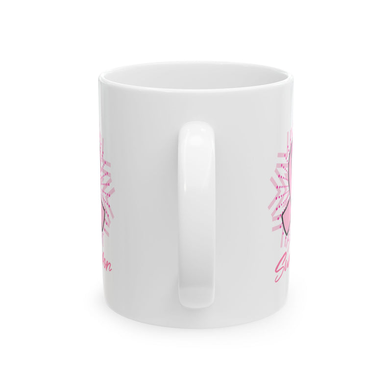 Breast Cancer Survivor Mug — Pink Ribbon Survivor Coffee Mug (11oz)