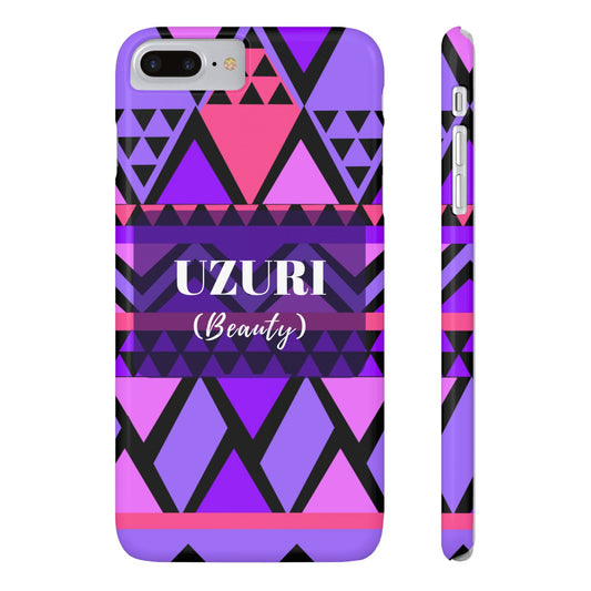 "Uzuri (Beauty)" Case Mate Slim Phone Cases