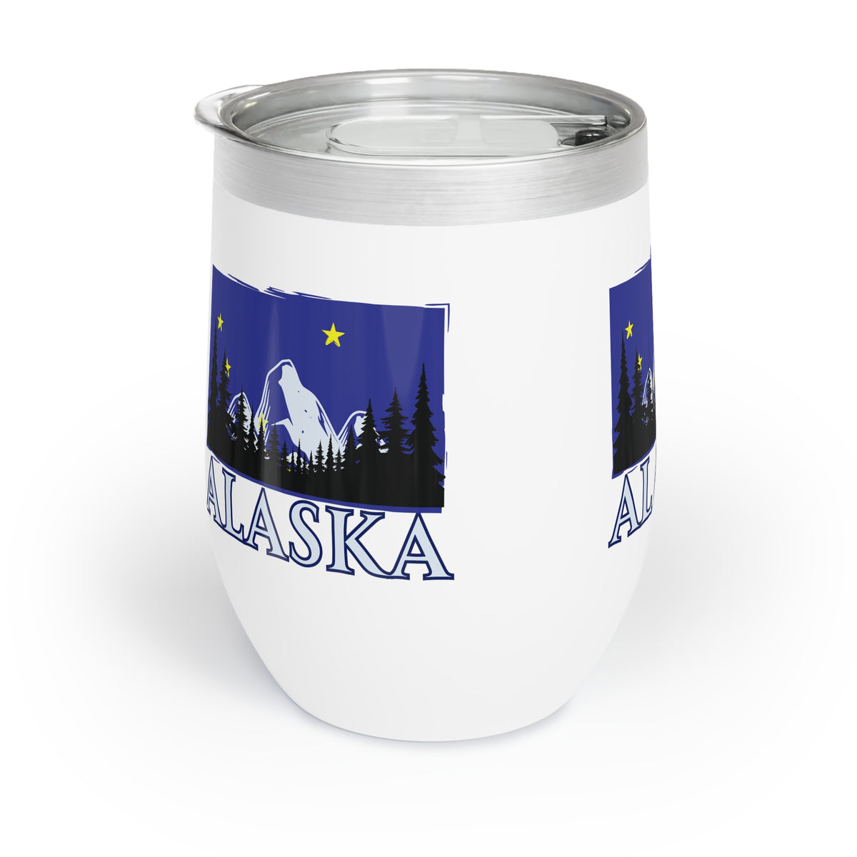 Alaska Chill Wine Tumbler