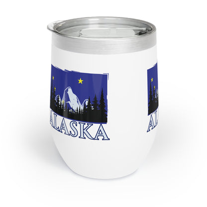 Alaska Chill Wine Tumbler