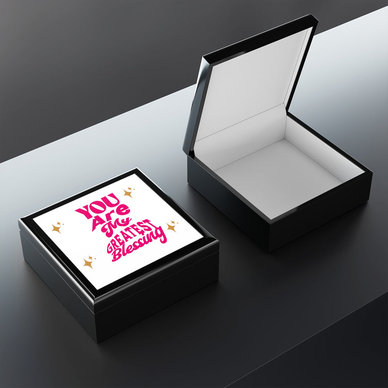 You Are My Greatest Blessing Jewelry Box