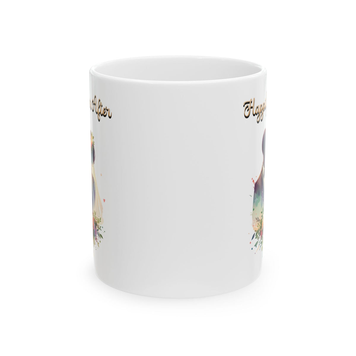 Happily Ever After - Romantic Wedding Coffee Mug