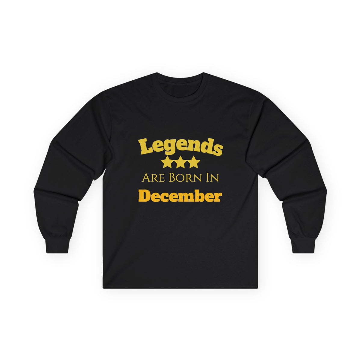 Personalized "Legends are Born in..." Birthday Unisex Ultra Cotton Long Sleeve Tee