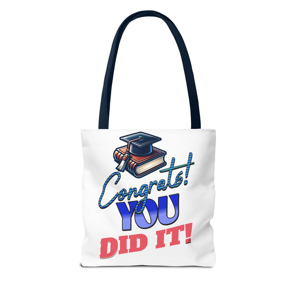 Congrats, You Did It - Graduation Tote Bag