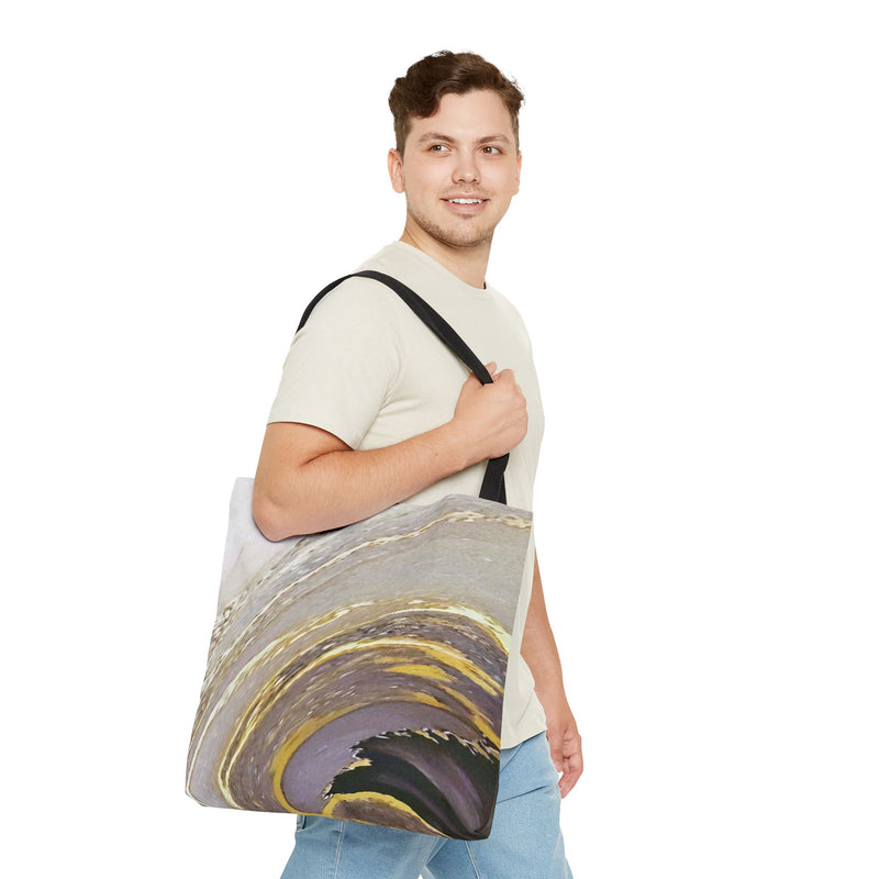 Marble Swirl Tote Bag (AOP)