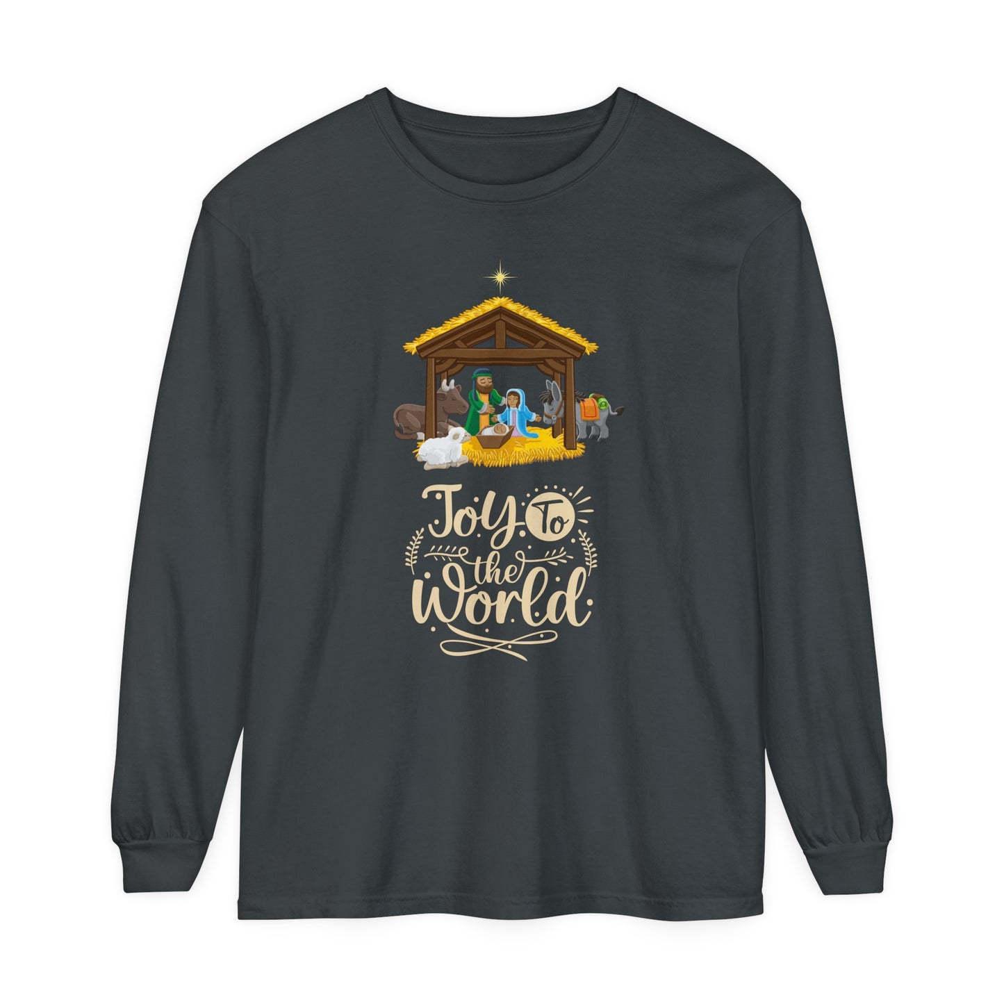 Joy to The World - Christmas Long Sleeve T-Shirt