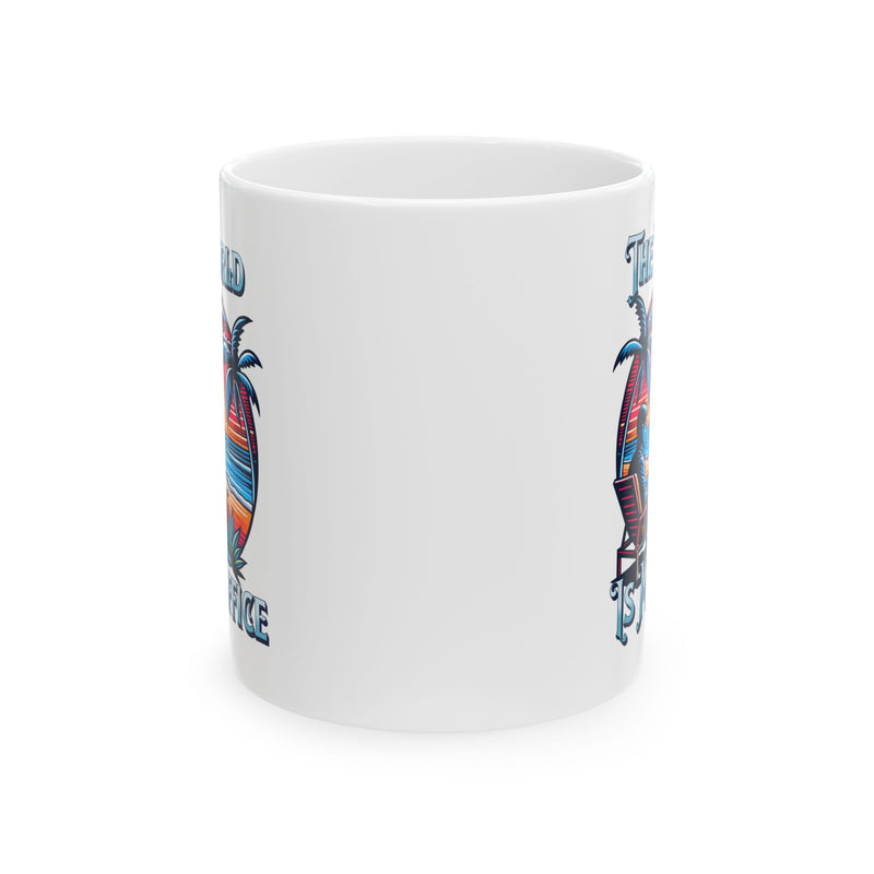 The World Is My Office Coffee Mug