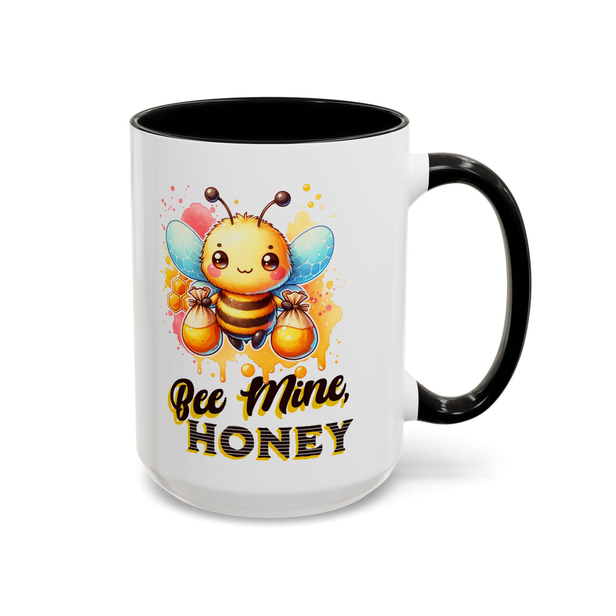 Bee Mine, Honey - Romantic Coffee Mug (11, 15oz)