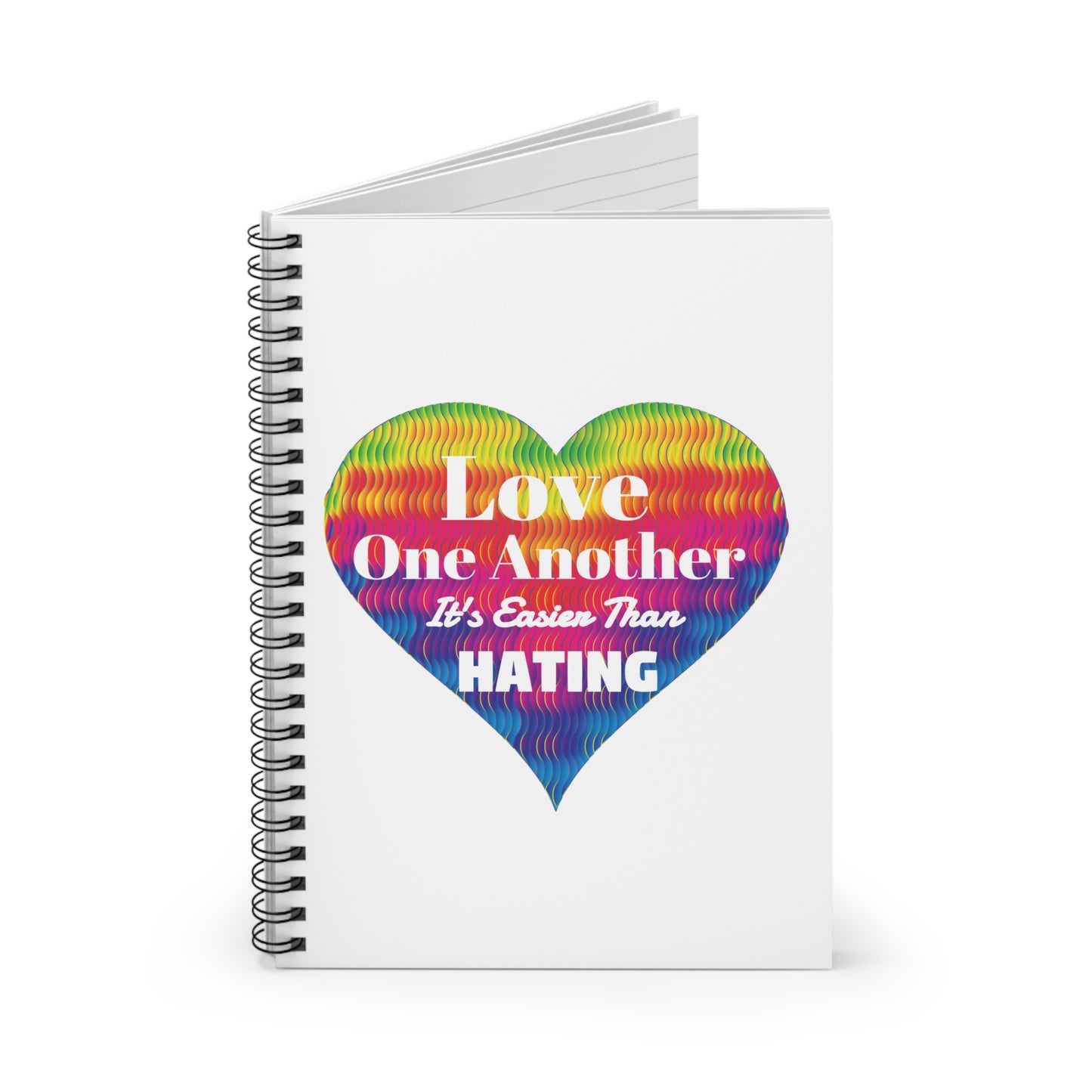 "Love Each Other..." Spiral Notebook - Ruled Line