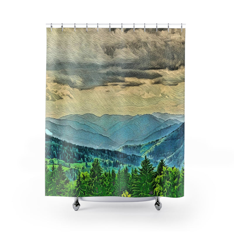 Forest Landscape Shower Curtain