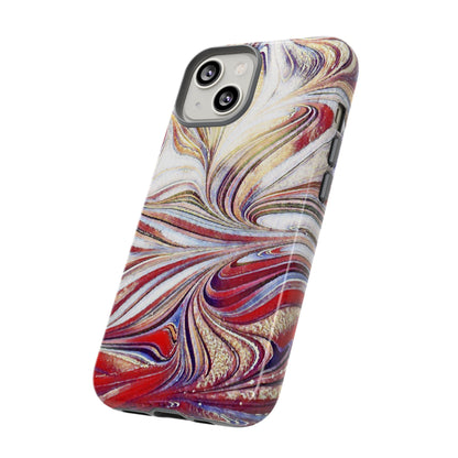 Abstract Acrylic Swirl Tough Cases