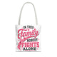 In This Family Nobody Fights Alone Tote — Breast Cancer Support Tote Bag